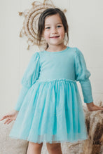 Blue girl tutu dress - ARIA KIDS