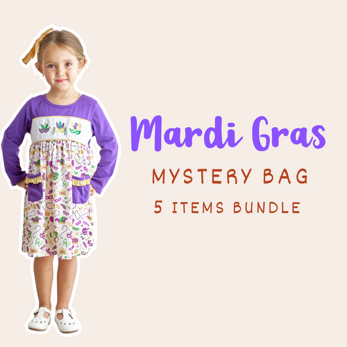 Mardi Gras Mystery Bag- 5 Styles Bundle - ARIA KIDS