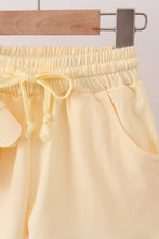 Lemon Scalloped Short Set - ARIA KIDS