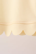 Lemon Scalloped Short Set - ARIA KIDS