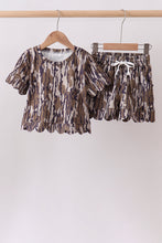 Camouflage scalloped mom&me shorts set - ARIA KIDS