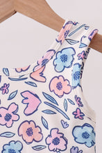 Floral Performance Scalloped Tank Dress - ARIA KIDS