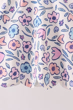 Floral Performance Scalloped Tank Dress - ARIA KIDS