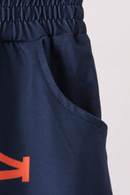Navy Auburn checkered pants - ARIA KIDS