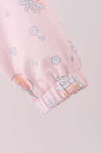 Pink pumpkin print ruffle coat - ARIA KIDS