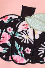 Floral print pumpkin applique girl set - ARIA KIDS