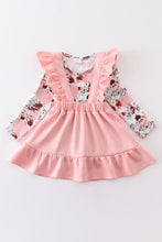 Pink pumpkin print skirt set - ARIA KIDS
