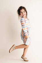 Multicolored stripe pocket dress - ARIA KIDS