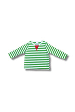 Red green stripe santa corduroy baby jonjon set - ARIA KIDS