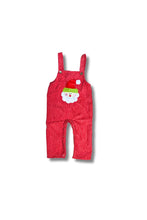 Red green stripe santa corduroy baby jonjon set - ARIA KIDS