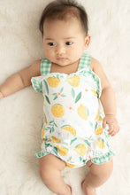 Green lemon pirnt girl bubble - ARIA KIDS