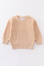 Beige pullover sweater - ARIA KIDS