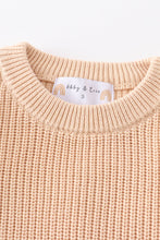 Beige pullover sweater - ARIA KIDS