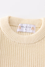 Cream pullover sweater