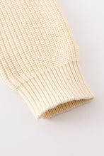 Cream pullover sweater