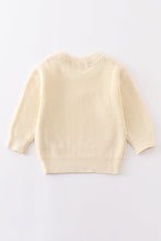 Cream pullover sweater