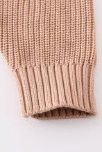 Coffee pocket cardigan sweater