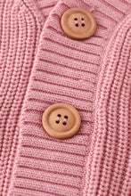 Pink pocket cardigan sweater - ARIA KIDS