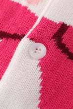 White bow tie cardigan sweater - ARIA KIDS