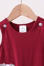 Premium Maroon Georgia bulldog applique jonjon - ARIA KIDS