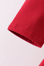 Premium Red Alabama elephant applique dress - ARIA KIDS