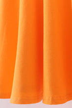 Premium Orange Tennessee puppy applique dress - ARIA KIDS