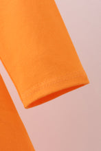 Premium Orange Tennessee puppy applique dress - ARIA KIDS