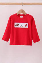 Premium Red Georgia bulldog embroidery top - ARIA KIDS