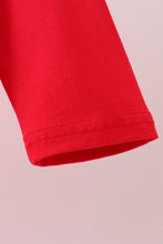 Premium Red Georgia bulldog embroidery top - ARIA KIDS