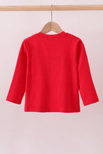 Premium Red Georgia bulldog embroidery top - ARIA KIDS