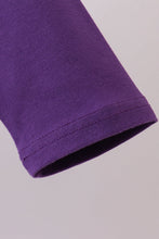 Premium Purple LSU tiger applique top - ARIA KIDS