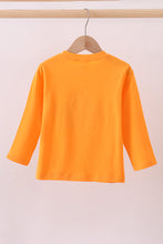 Premium Orange Tennessee puppy applique top - ARIA KIDS