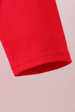 Premium Red Georgia applique top - ARIA KIDS