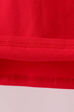 Premium Red Georgia applique top - ARIA KIDS