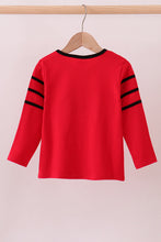 Premium Red Georgia applique top - ARIA KIDS