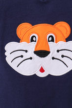 Premium Navy Auburn tiger applique top - ARIA KIDS
