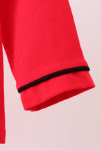 Premium Red Georgia bulldog embroidery cardigan - ARIA KIDS