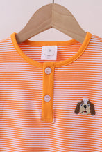 Premium Orange Tennessee puppy stripe pants set - ARIA KIDS