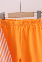 Premium Orange Tennessee puppy stripe pants set - ARIA KIDS