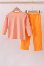 Premium Orange Tennessee puppy stripe pants set - ARIA KIDS