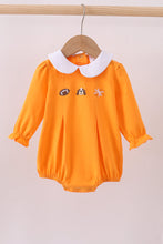 Premium Orange Tennessee puppy applique bubble - ARIA KIDS