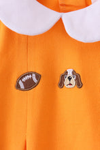 Premium Orange Tennessee puppy applique bubble - ARIA KIDS