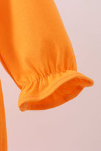 Premium Orange Tennessee puppy applique bubble - ARIA KIDS