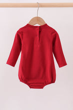 Premium Maroon Alabama elephant football applique bubble - ARIA KIDS