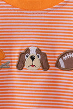 Premium Orange Tennessee puppy football stripe bubble - ARIA KIDS