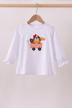 Premium White Tennessee puppy applique top - ARIA KIDS