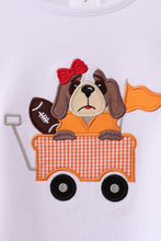 Premium White Tennessee puppy applique top - ARIA KIDS