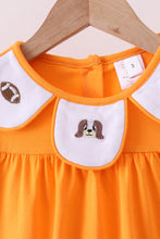 Premium Orange Tennessee puppy football embroidery pants set - ARIA KIDS