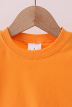 Premium Orange Tennessee puppy embroidery top - ARIA KIDS