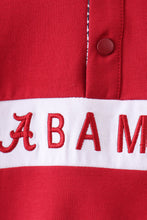 Premium Maroon Alabama embroidery top - ARIA KIDS